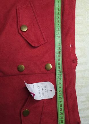 Юбка красная 2