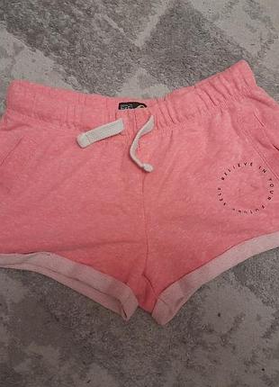 Кружевные шорты розовые женские