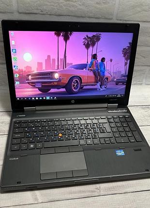 Ноутбук hp elitebook 8560w 15.6 fhd, i7-2630qm, 16gb ddr, nvidia 2gb