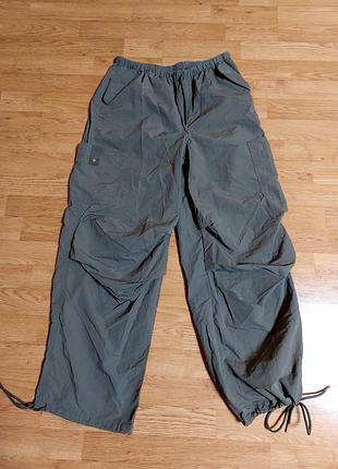 Легкие штаны парашуты h&m р xs-s р 160см