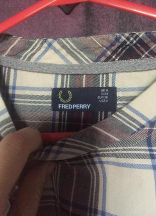 Fred perry рубашка2 фото