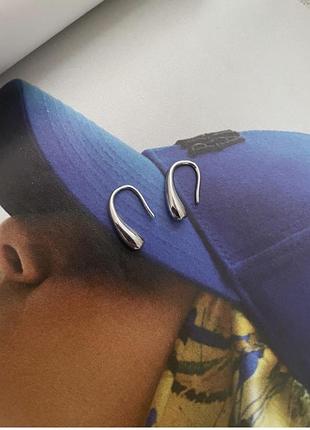 Сережки капельки s925