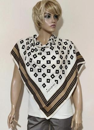 Yves saint laurent  шелковый платок /0000h/