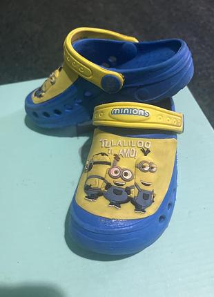 Детские сандалии minions 22,5p