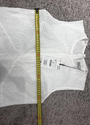 Сукня біла з прошви плаття сарафан zara 6