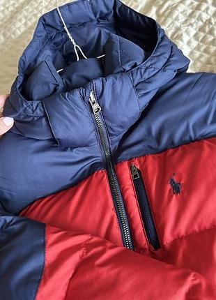 Куртка пуховик 10-12 р ralph lauren