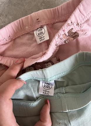 Дві пари лосинок набір 2