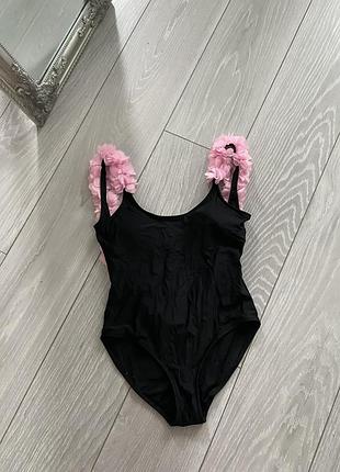 Купальник з квітами з трояндами під victorias secret з розами суцільний під lareveche