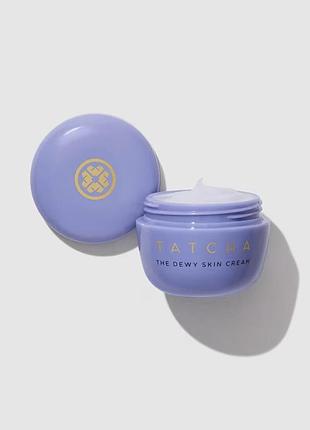 Насыщенный крем tatcha the dewy skin cream 10 мл для увлажнения и повышения упругости кожи