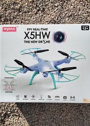 Квадрокоптер zyma fpv real-time x5hm the new drone б/у в отличном состоянии