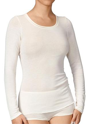 Calida true confidence wool & silk термобілизна лонгслів вовняний з шовком