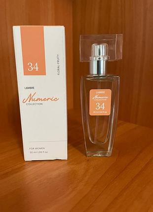 Жіночі парфуми lambre №34 30 мл / парфуми ламбре 34 30 мл