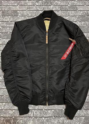 Куртка бомбер alpha industries  ma-1 medium