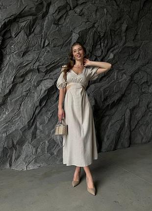 Сукня з льону — природна краса на кожен день 🌿