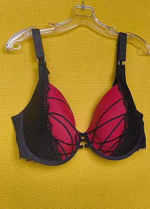 🍓🍓🍓 невероятно шикарный стильный красный бюстгальтер с черыми элементами