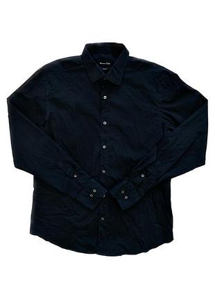 Рубашка massimo dutti чорна s