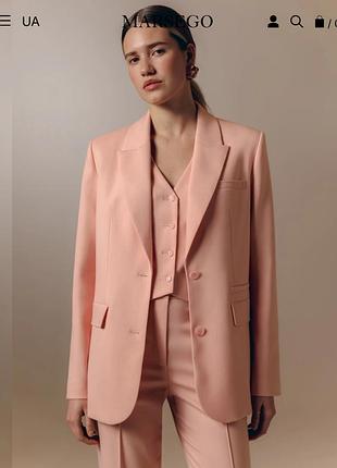 Рожевий жакет blush  marsego