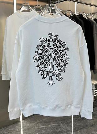 Осенне-зимний chrome hearts свитер