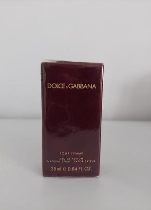 Парфюмированная вода dolce&gabbana