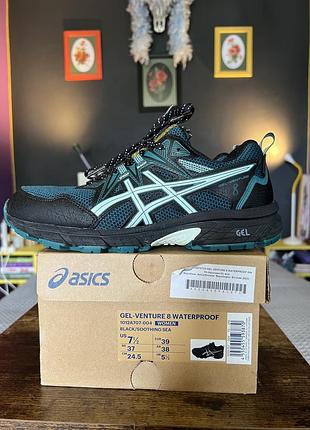Треккинговые женские кроссовки asics gel-venture 8 waterproof