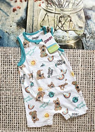 Ромпер детский 86см, 18-24месяцы, cool club, польша, песочник для мальчиков/девочек, боди детские