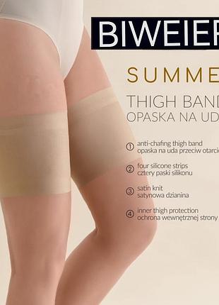 Женские бежевые бандалетки biweier – от натираний, с силиконовыми полосками, летний вариант