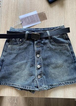 Спідниця-шорти нові розмір м