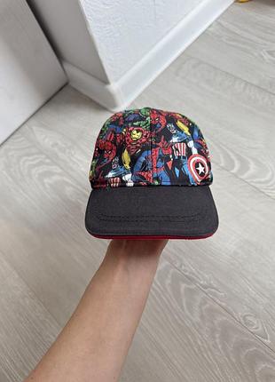 Кепка бейсболка на хлопчика marvel супергерої 2-4 роки