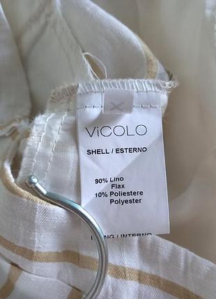 Льняные брюки vicolo 10