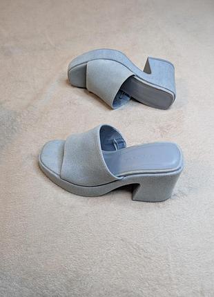 Босоніжки шльопанці bershka 39-40 р 26 см original