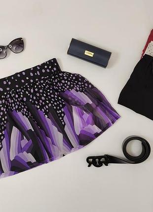 Легкая стильная юбка юбка piazza italia, италия, р.m/l
