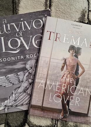 "the american lover", "a survivor of love" книги на англійській мові