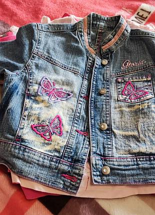 Джинсовий піджак р98-104