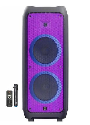 Акустическая bluetooth система manta spk 5450 300 Вт + микрофон, пульт, подсветка