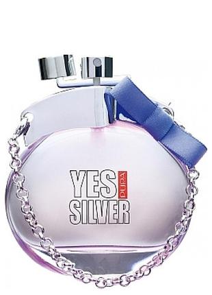 Жіноча туалетна вода pupa yes silver 100 мл