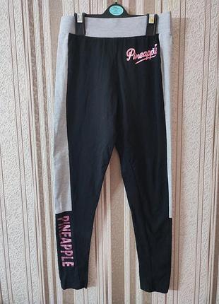 Красивые трикотажные лосины 2