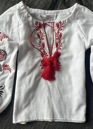 Дитяча вишиванка мережка