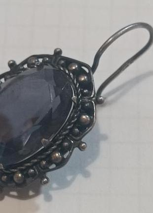 Сережки зісср меляр з ребрами.