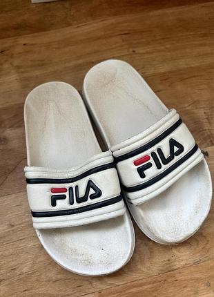 Шлепки fila детские