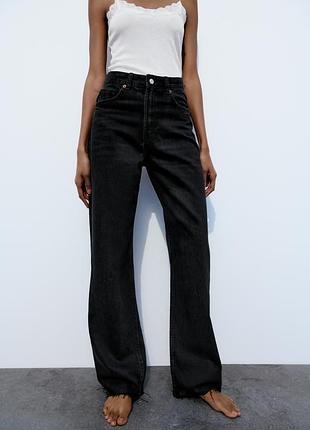 Zara джинси wide leg широкі джинси zara