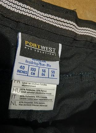 Штаны рабочие portwest. размер 56 4
