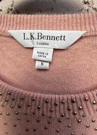 Джемпер кольору попіл троянди l.k.bennett 3