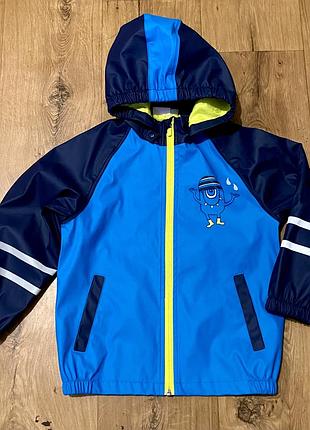 Вітровка-дощовик 110–116 см зйомний капюшон, німеччина, ідеал