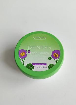 Увлажняющий крем для лица анютины глазки орифлейм oriflame essentials