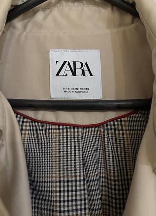 Тренч zara 7