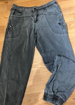 Брюки карго лиоцелл на невысокий рост