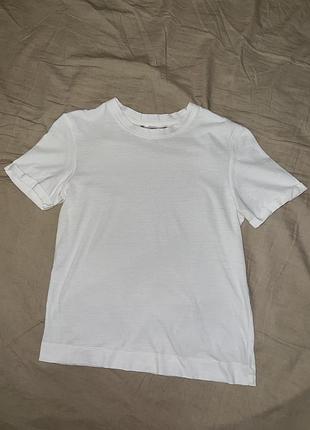 Базова біла футболка mango