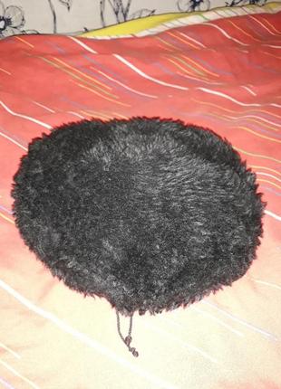 Зимняя женская коженная кепка, возможен торг3 фото