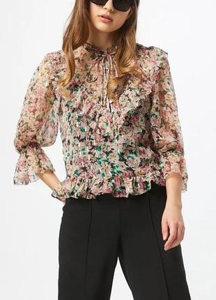 Красивая блуза с цветочным принтом river island г. 8