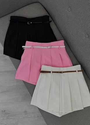 Спідниця шорти в складки